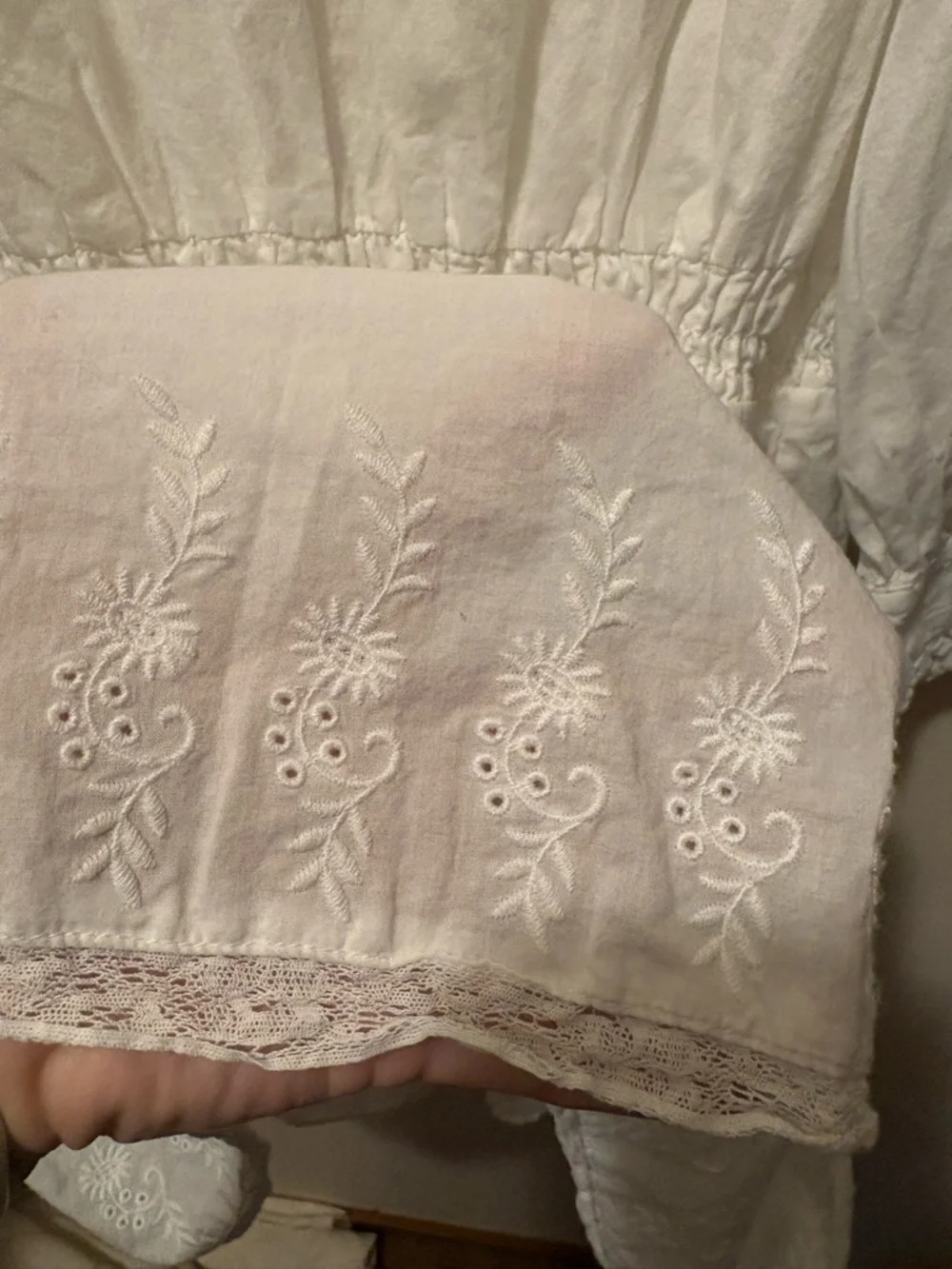 Loveshackfancy x target Talulah white mini dress size small - Picture 9 of 11